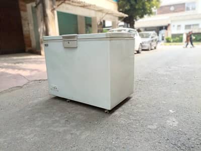 Carwell Deep freezer singel door inside steel body total genuine