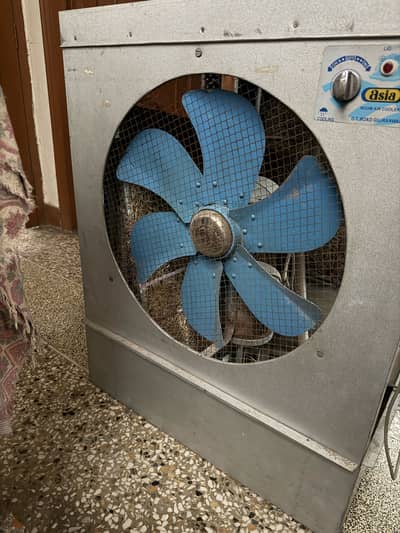Big mortar and good steel air cooler urgent sale