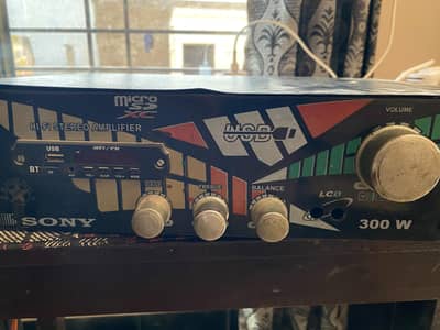 Sony 300W Amplifier + Woofer | Powerful Sound