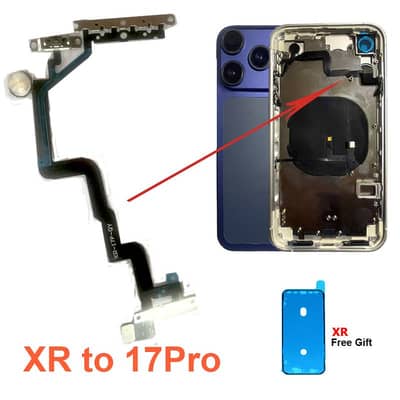 IPHONE XR TO 17 PRO CONVERTED POWER FLEX VOLUME FLEX