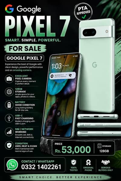 GOOGLE PIXEL 7
