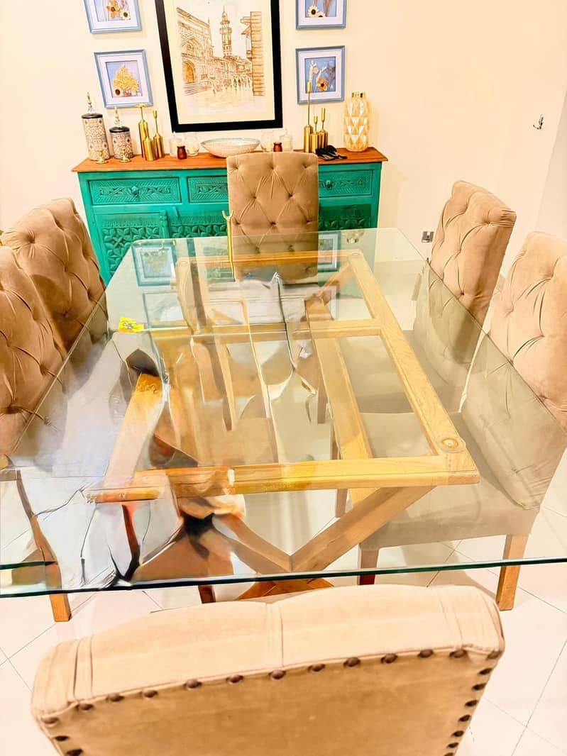 dining table 6 seater 0