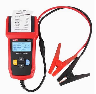 UNI T 675A BATTERY TESTER WITH PRINTER