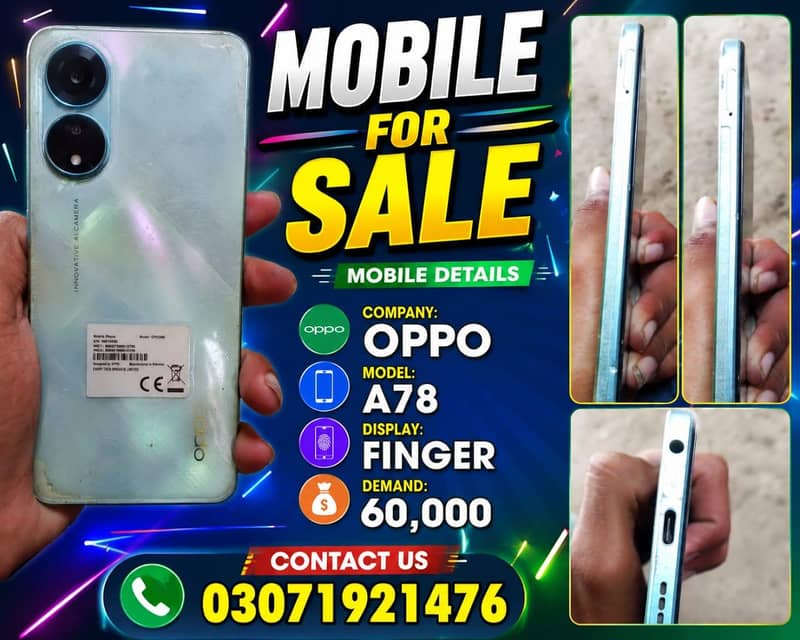 OPPO A78 0