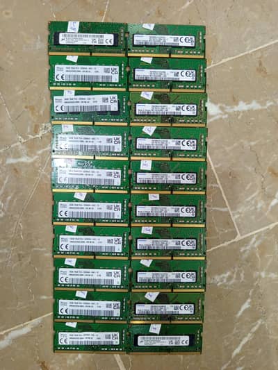 4GB, 8GB & 16GB DDR3L/DDR4 RAM for Laptop | Used Branded Stock