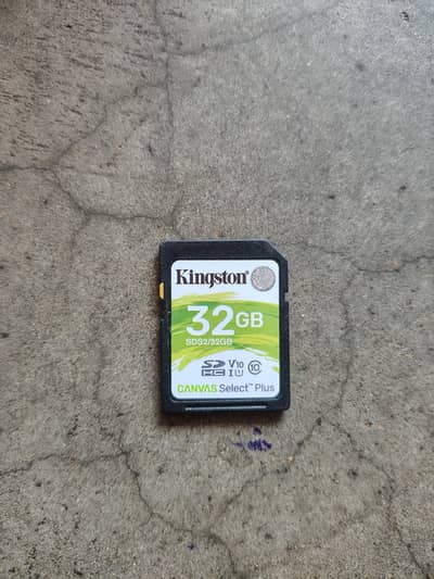 Memory Card Kingston Canvas 32GB Original