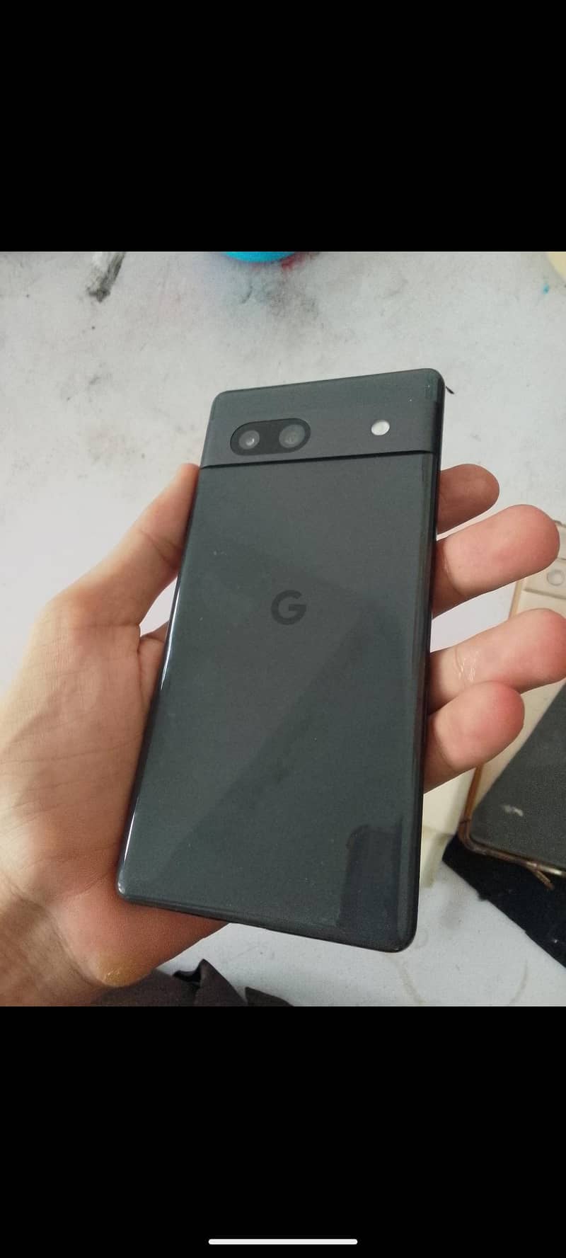 Google Pixel 7a with charge 1