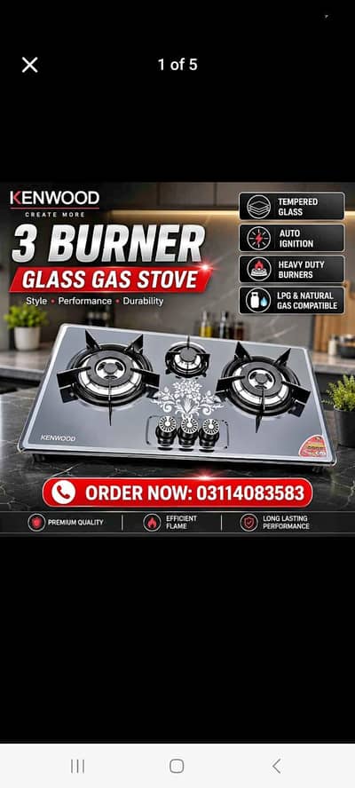 IMPOTAD AUTO KITCHEN GAS STOVE HOB LPG NG CHULHA/AIR HOOD/ 03044767637
