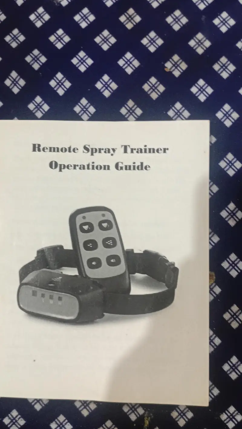 Remote spray dog training collar — photo 5