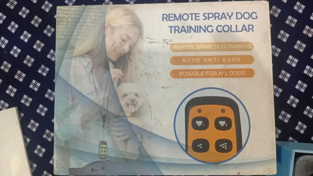 Remote spray dog training collar — photo 6