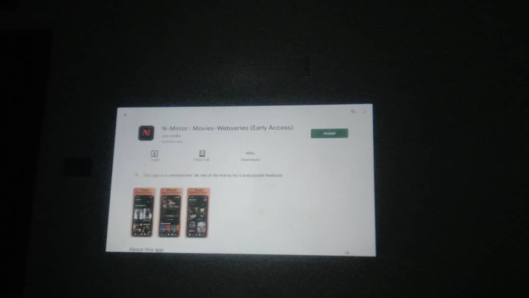 projector with Android Version latest upgraded 2