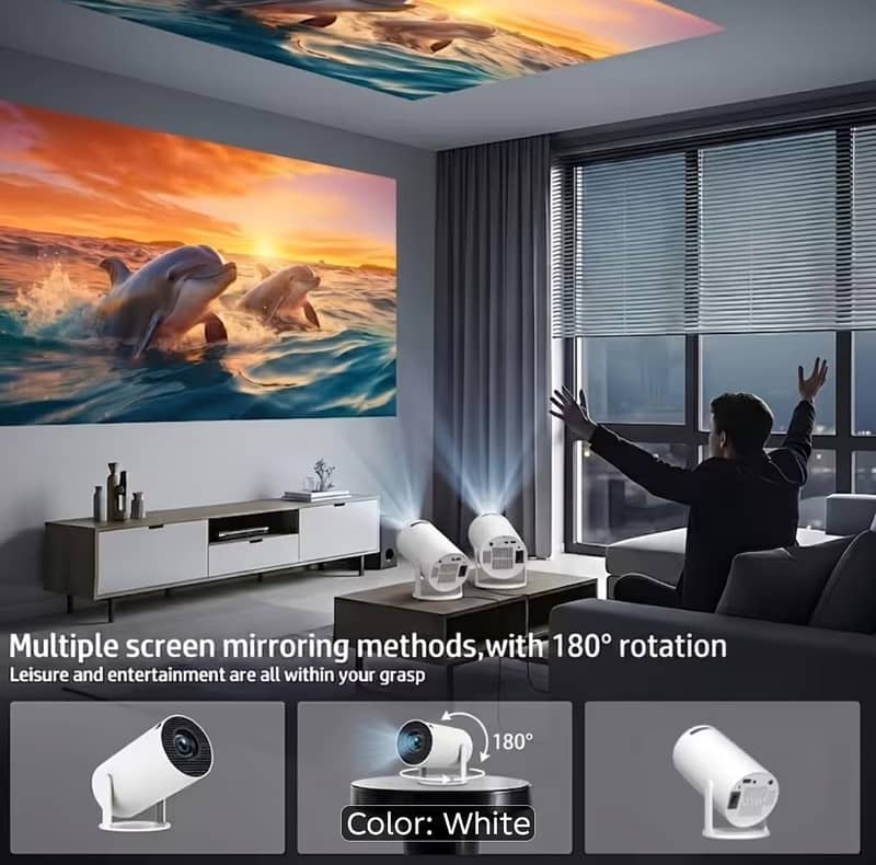 projector with Android Version latest upgraded 6