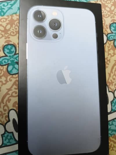 Apple iPhone 13 Pro Max Bh85 with box physical esim 128gb