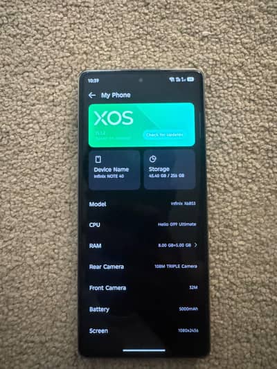 Infinix Note 40