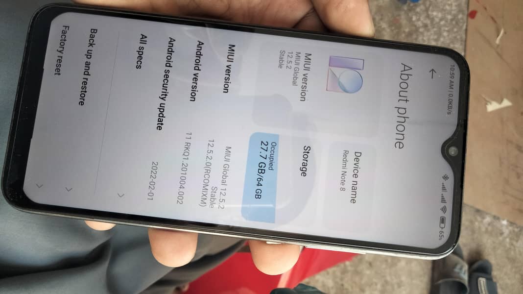 Xiaomi Redmi Note 8 5