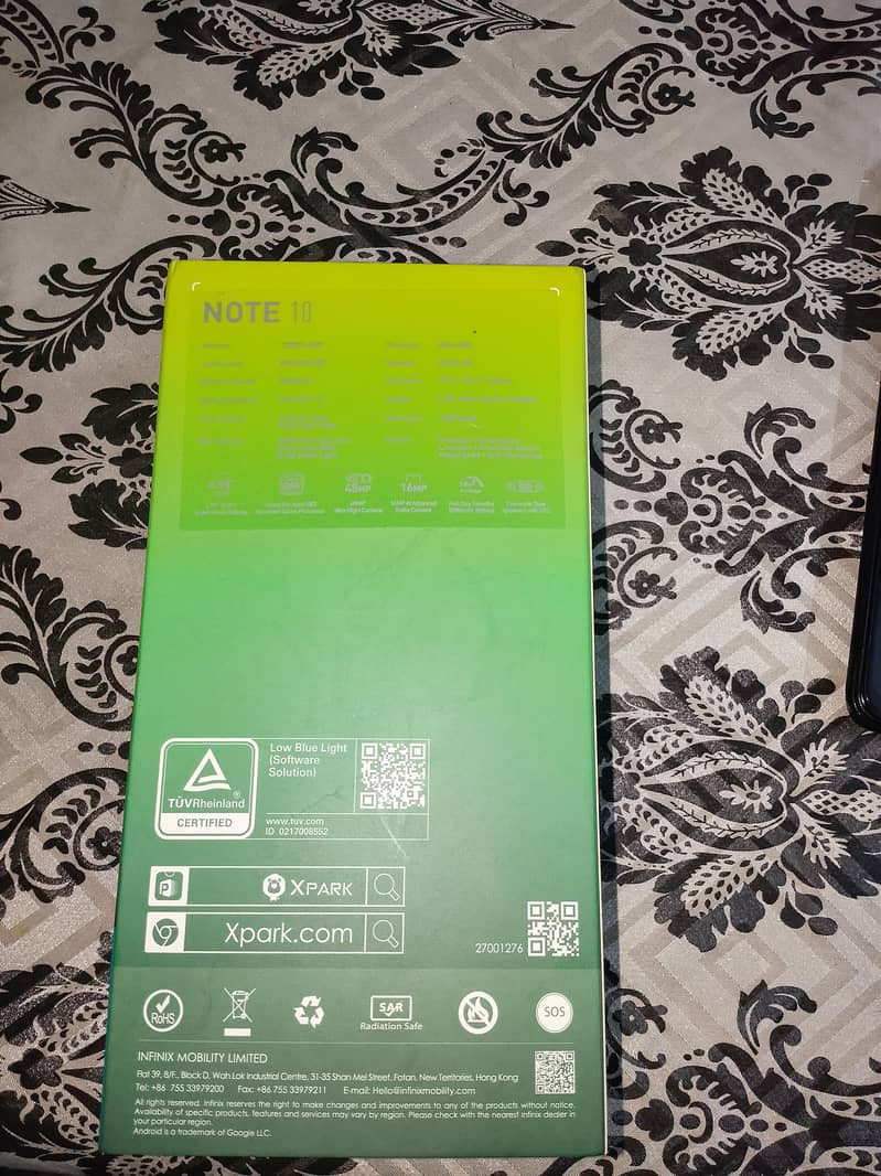 Infinix Note 10 4