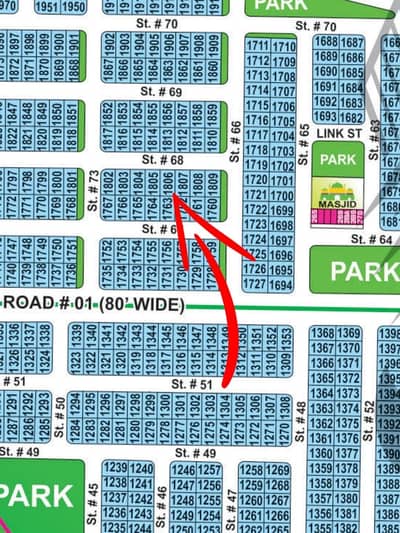 10 Marla Sector C Plot Available For Sale