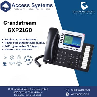 0335-3448413 | IP Phones | Yealink |Polycom | Grandstream GXV3370 3380