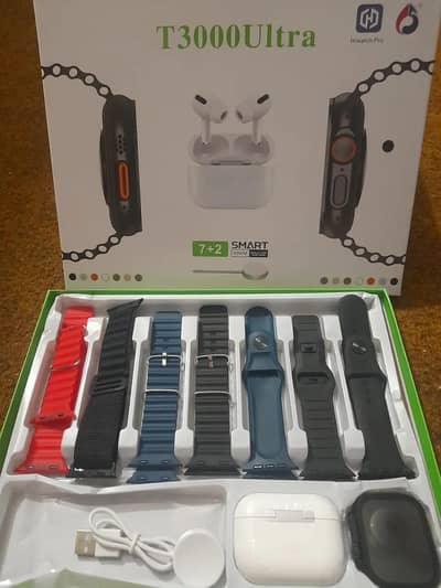 Ultra max Smart Watch High Quality 4 in 1