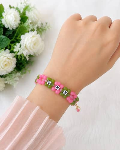 Homemade Bracelet and Earing
