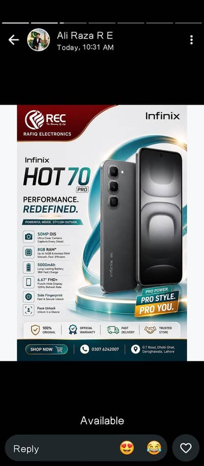 Infinix Hot 10 Pro