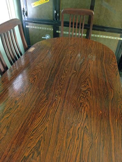 Vintage style dining table
