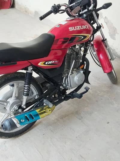 Suzuki GD110S Red 2025 |Low Mileage | Mint Condition