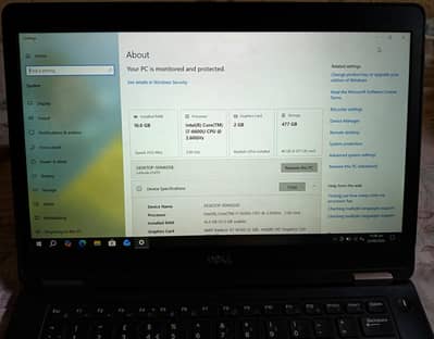 DELL Latitude E5470 | Core i7 6th Gen | Graphics Card 2GB