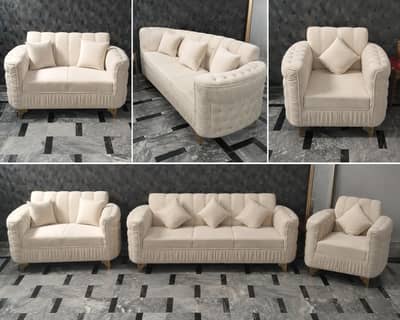 Marshmellow Bubble Triple Sofa Set Brand New Condition