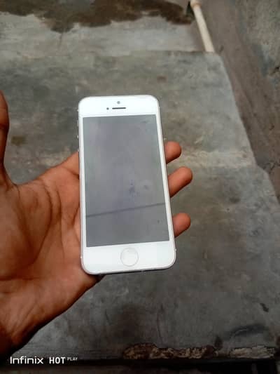 Apple iPhone 5s argent sale