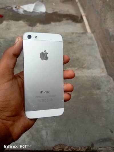 Apple iPhone 5s argent sale