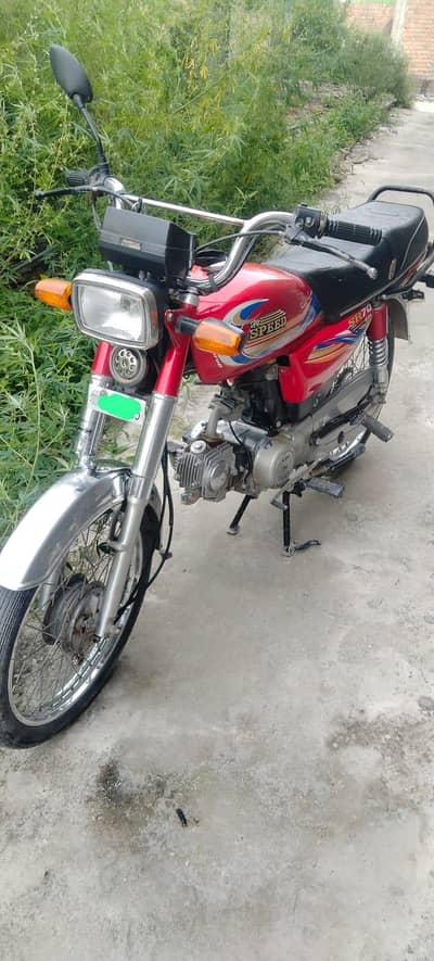 hi speed baike one hand use