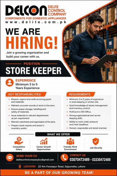 Store Keeper