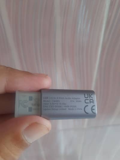 Ugreen USB to 3.5 mm audio adapter