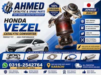 Honda Vezel Original Japanese Catalytic Converter | Genuine