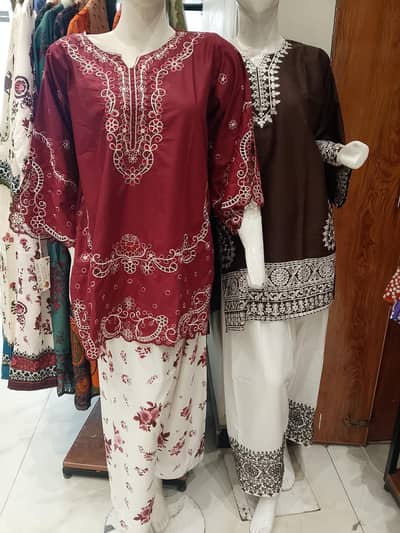 women stitched suit