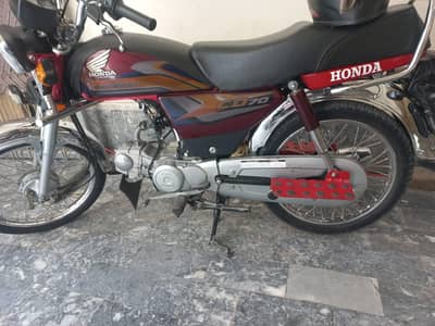 Honda CD 70 km use Fast owner Multan