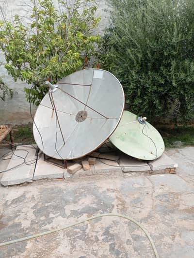 2 dish and 2 receiver