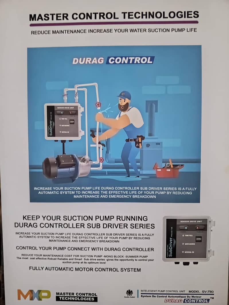 Automatic water suction donkey pump controller,, jet pump, Boring pump 13