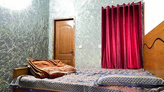 5 Marla ground floor portion available rent with gas