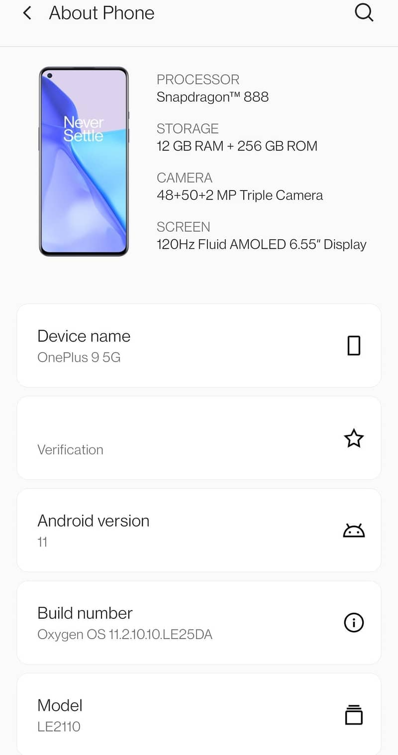 One Plus 9 6