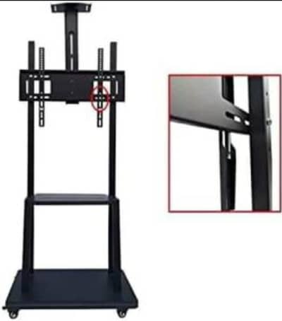TL-1700 TV Stand Mobile Bracket With Trolley Rooling Tv stand