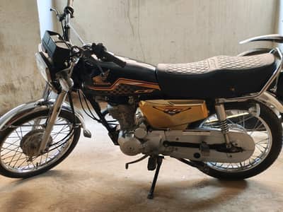 Honda CG 125 Special Edition Gold 2024 | Almost New | Karachi