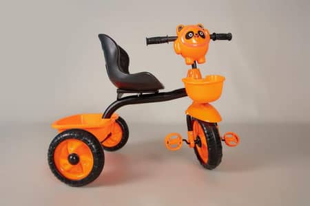 Plastic Tri-Cycle for Kids 1-5 Years Blue Black