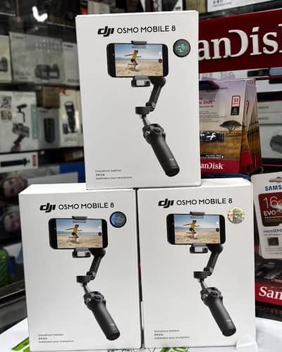DJI osmo mobile 8 - 1 year official warranty - brand new box pack