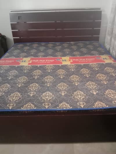 Bed + Mattress 6 by 6.5
