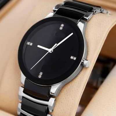 Black Watch / Men Watch / Ladies Watch / Wrist Watch / Luxury Watch /