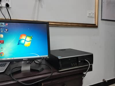 Hp compaq 8100 SFF Cpu + monitor