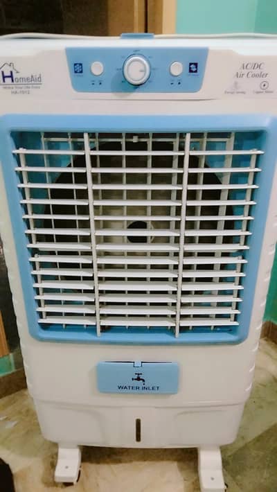 “AC/DC Air Cooler – Powerful Cooling, Low Power Consumption”