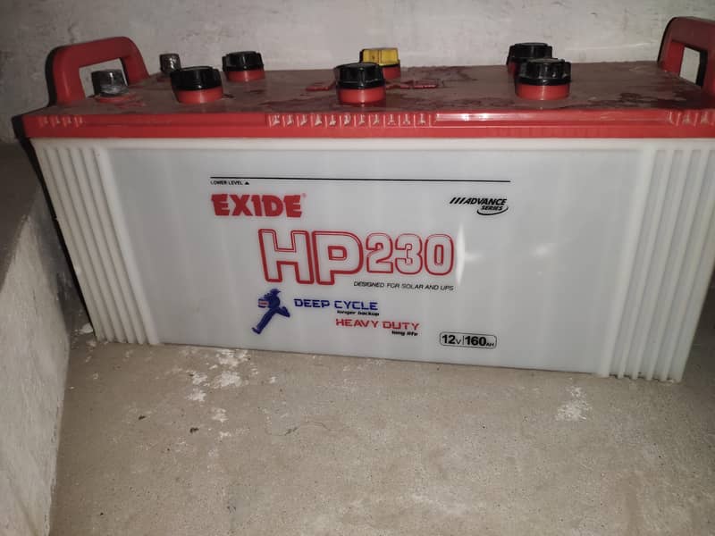 Exide battery 0